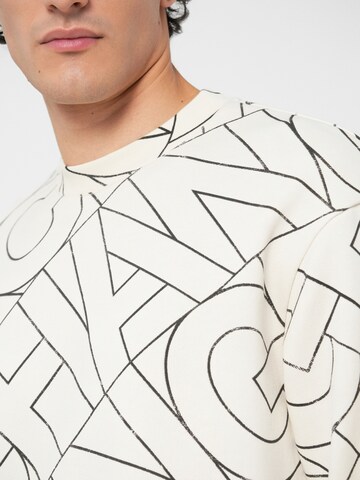 Felpa di ARMANI EXCHANGE in bianco