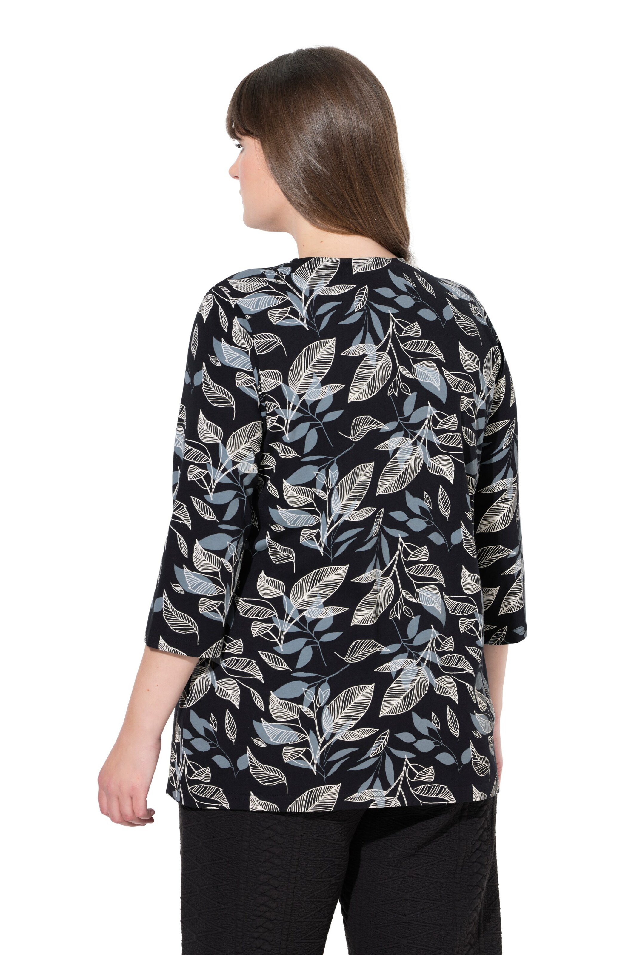 Ulla Popken Blouse in Zwart