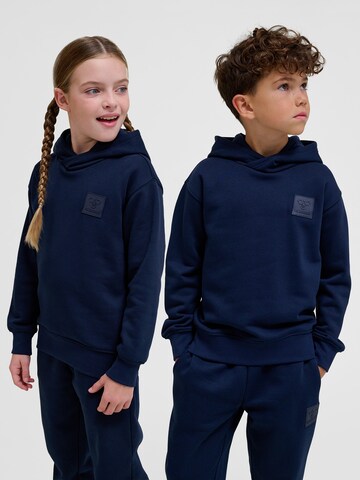 Sweat-shirt Hummel en bleu : devant