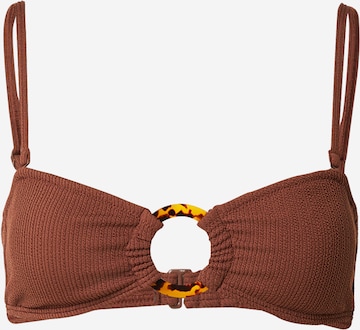 Bandeau Hauts de bikini 'Sunshine' ROXY en marron : devant