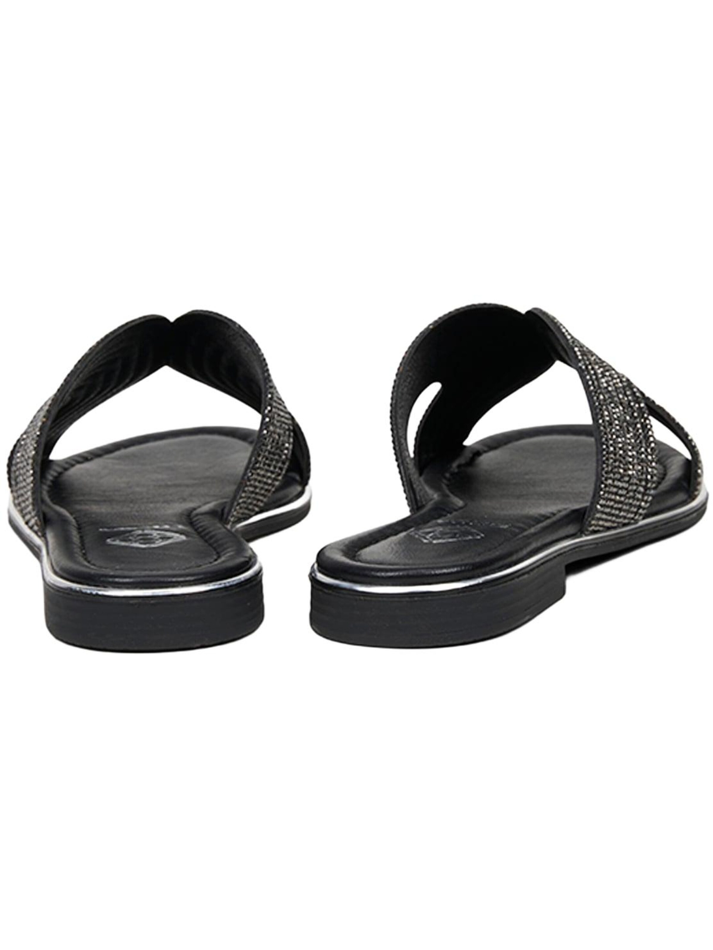 Desa Mule 'DESA Damen-Sandalen mit Steindetails' in Black