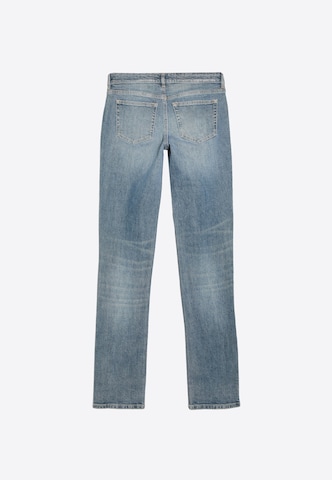 Bershka Slimfit Jeans i blå