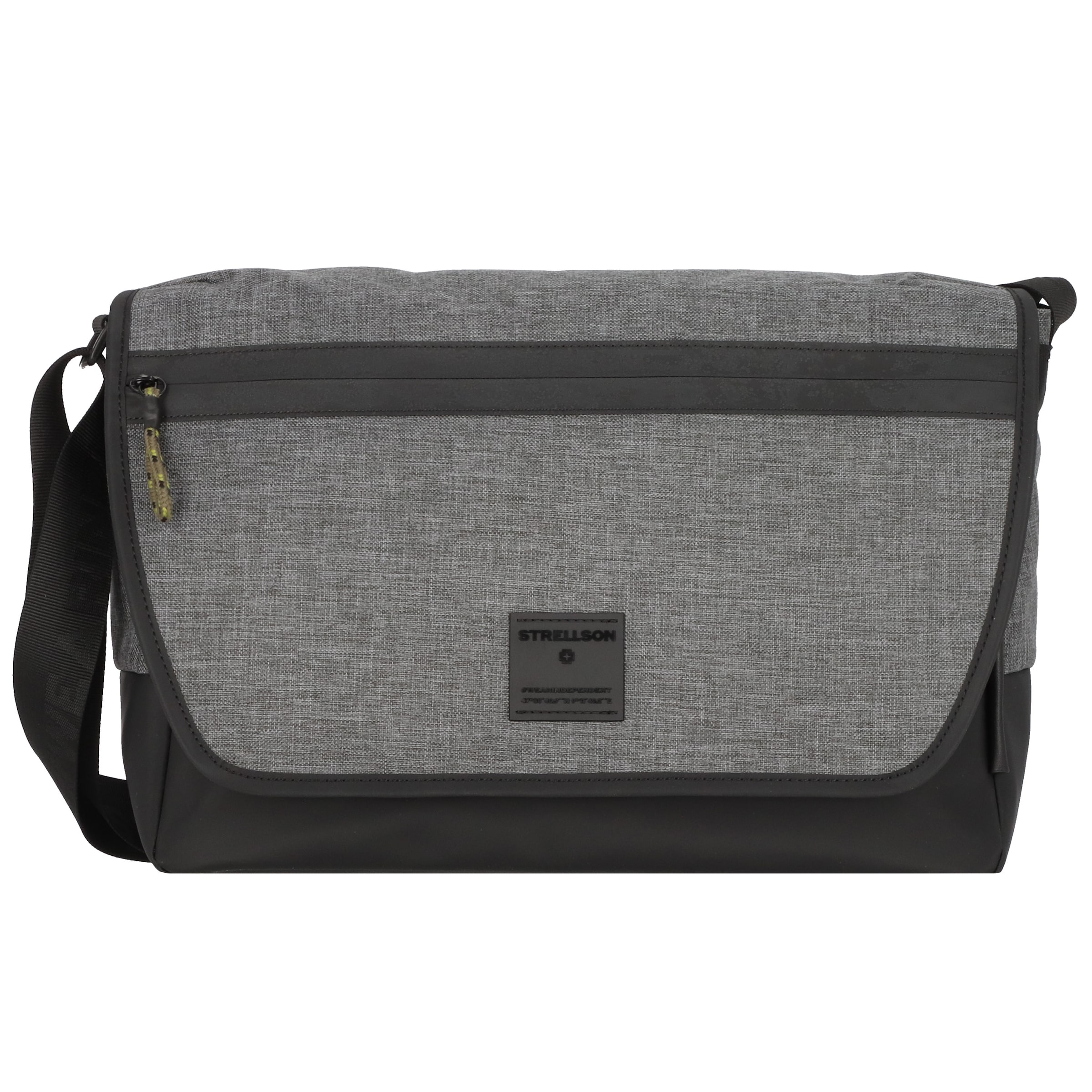 STRELLSON Umhängetasche 'Northwood 2.0 Dorian' in Grau: Vorderseite