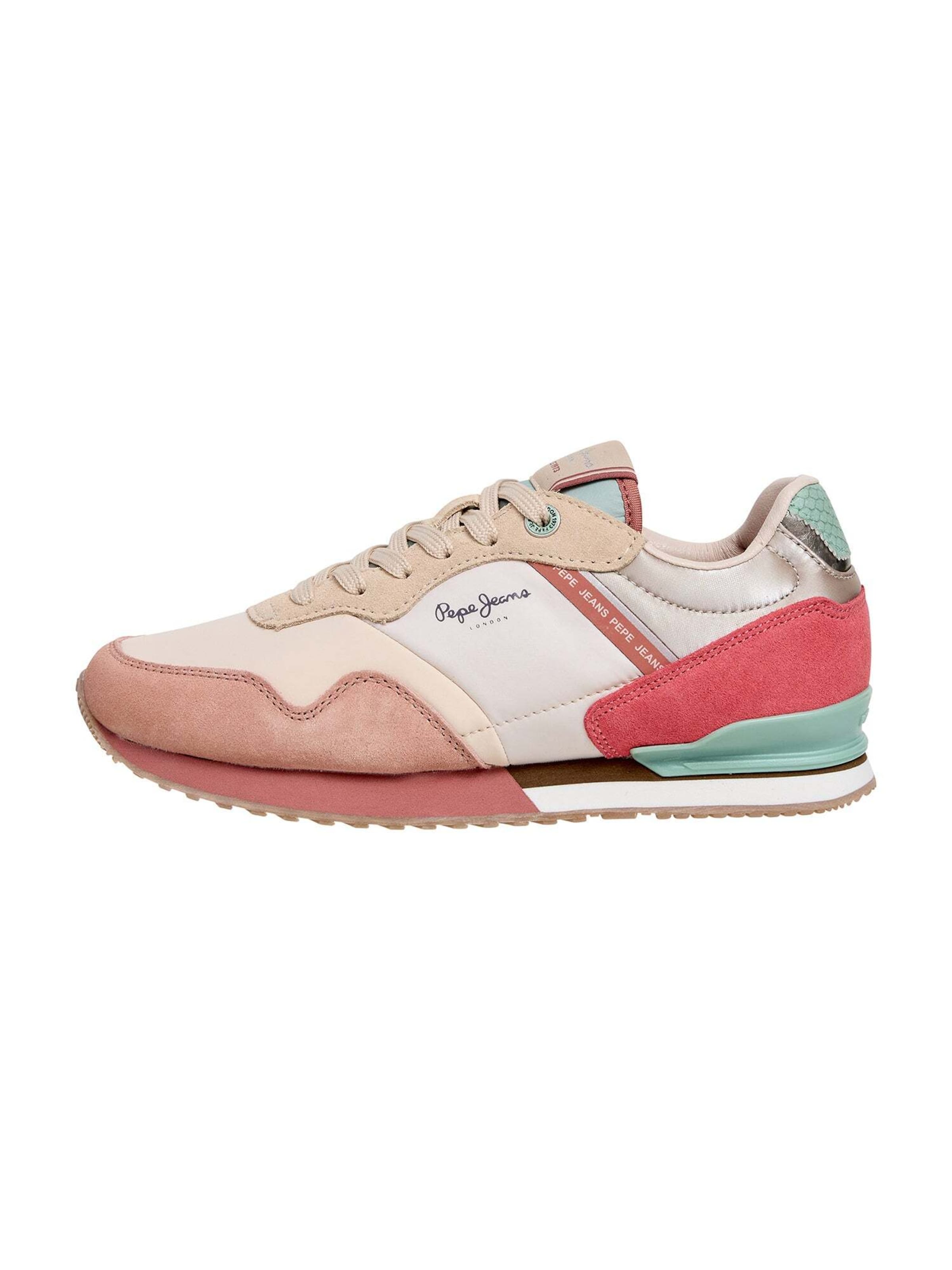 Pepe Jeans Platform trainers 'LONDON SEA' in Pink: front