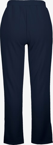 Ulla Popken Regular Hose in Blau