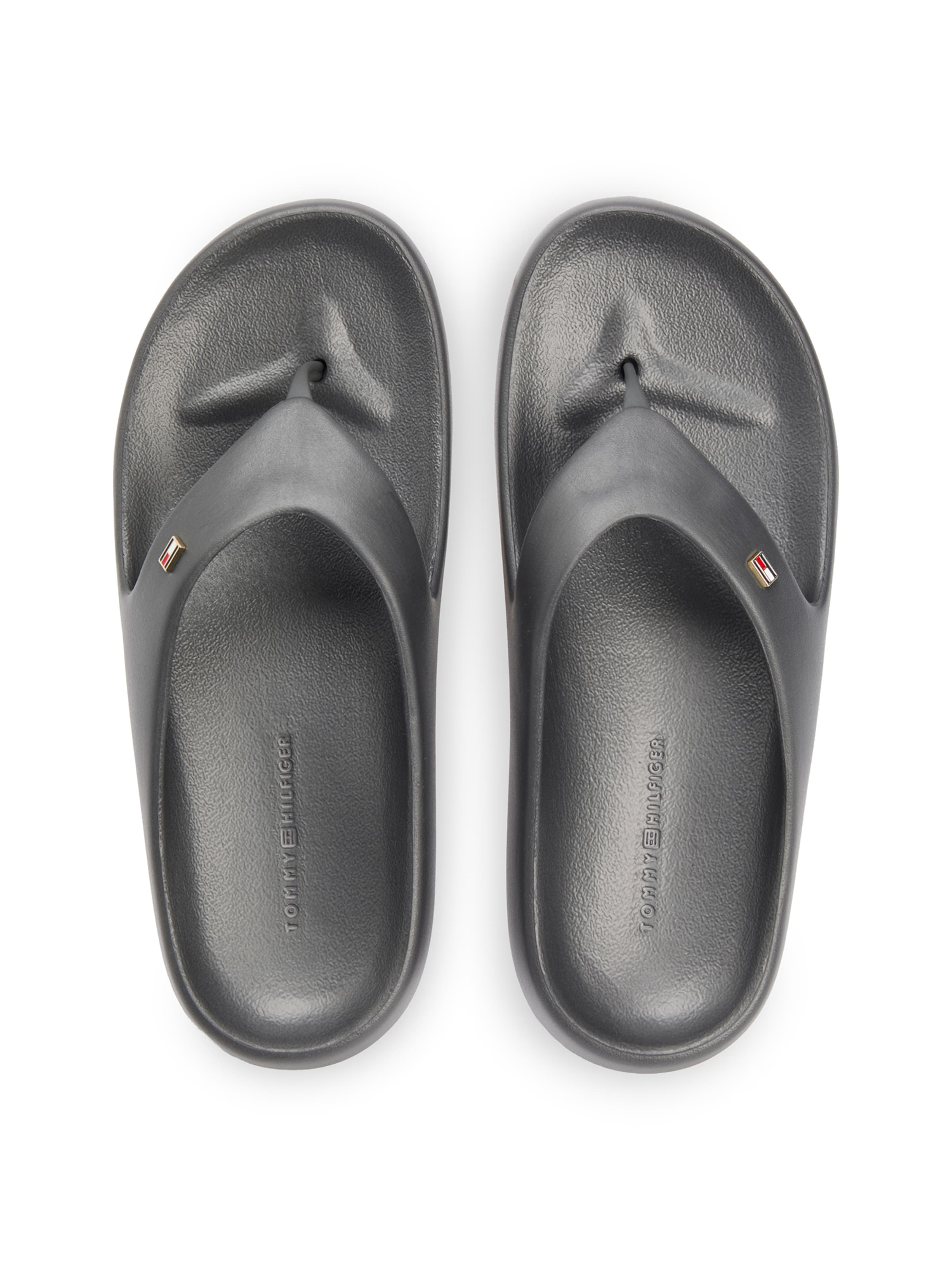 TOMMY HILFIGER - Sandalias de dedo en gris