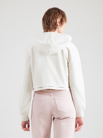 Regular Veste de survêtement Calvin Klein Jeans en beige