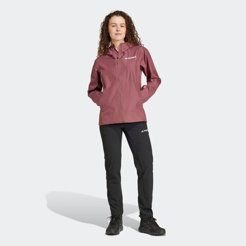 Veste outdoor ADIDAS TERREX en rouge