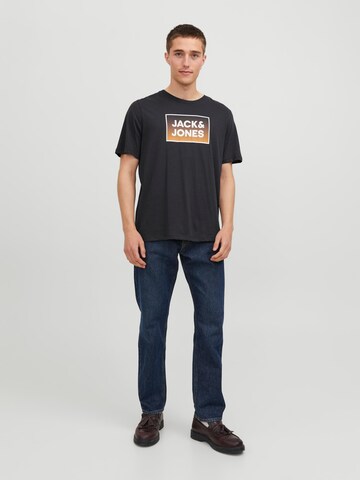 JACK & JONES Bluser & t-shirts 'STEEL' i blå