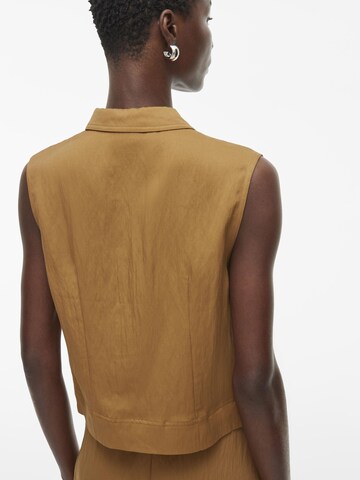 Chemisier ROUGE EDIT en marron
