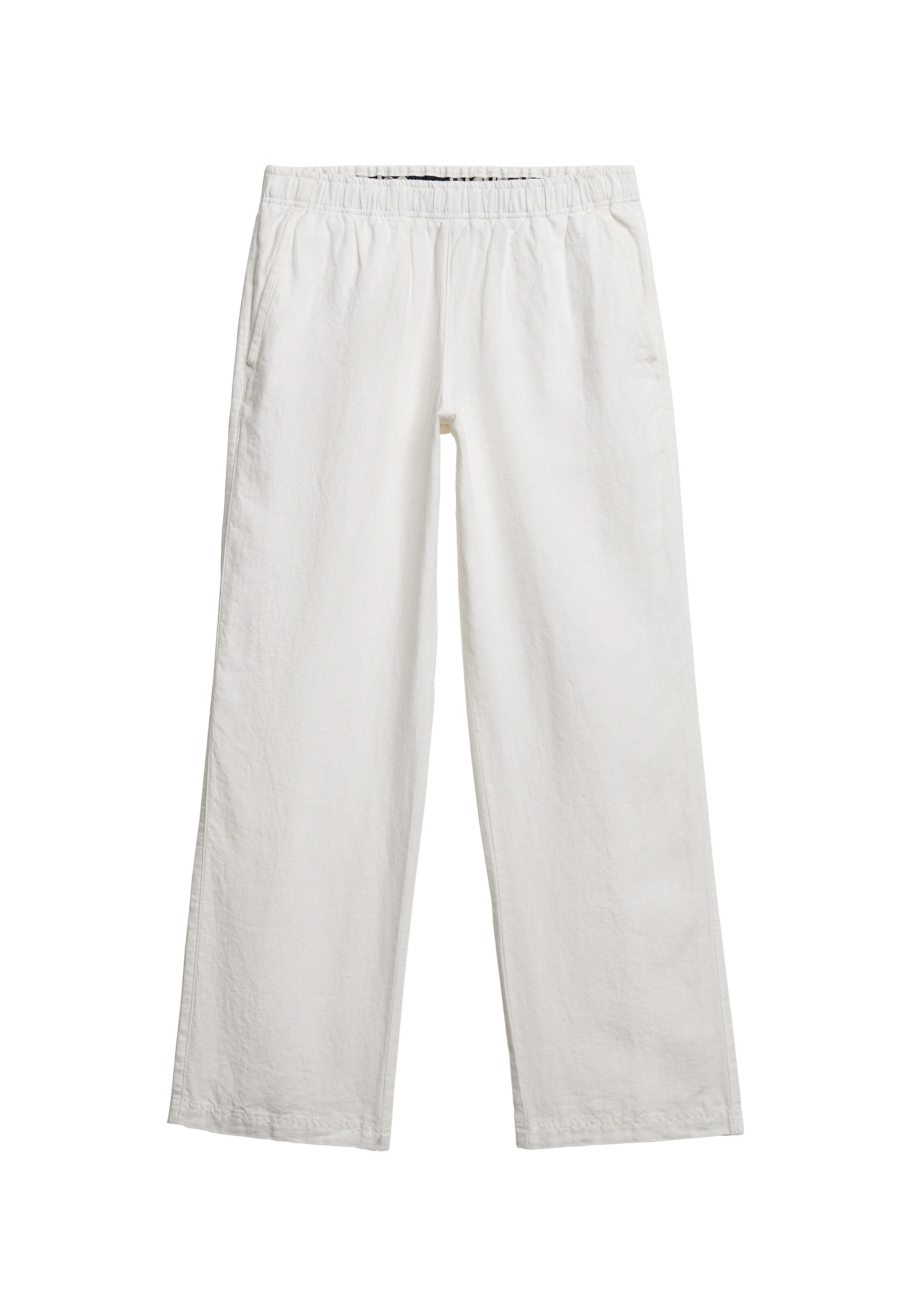 Superdry Broek in Wit: voorkant