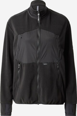 Krakatau Fleece jacket 'KUIPER' in Black: front