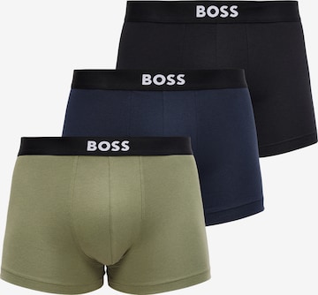 mėlyna BOSS Boxer trumpikės 'David Beckham': priekis