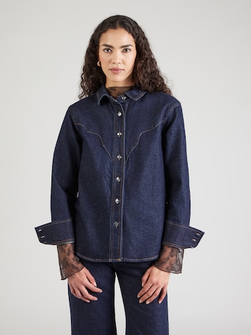 ONLY Blouse 'ONLPICCADILLY' in Blue: front