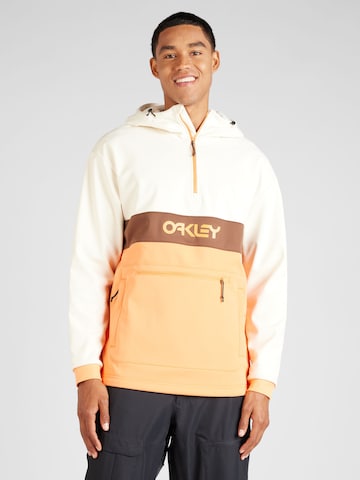 OAKLEY Sportsweatshirt 'NOSE GRAB' in Orange: predná strana