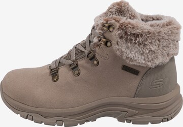 SKECHERS Lace-Up Ankle Boots 'Trego  Falls Finest' in Grey