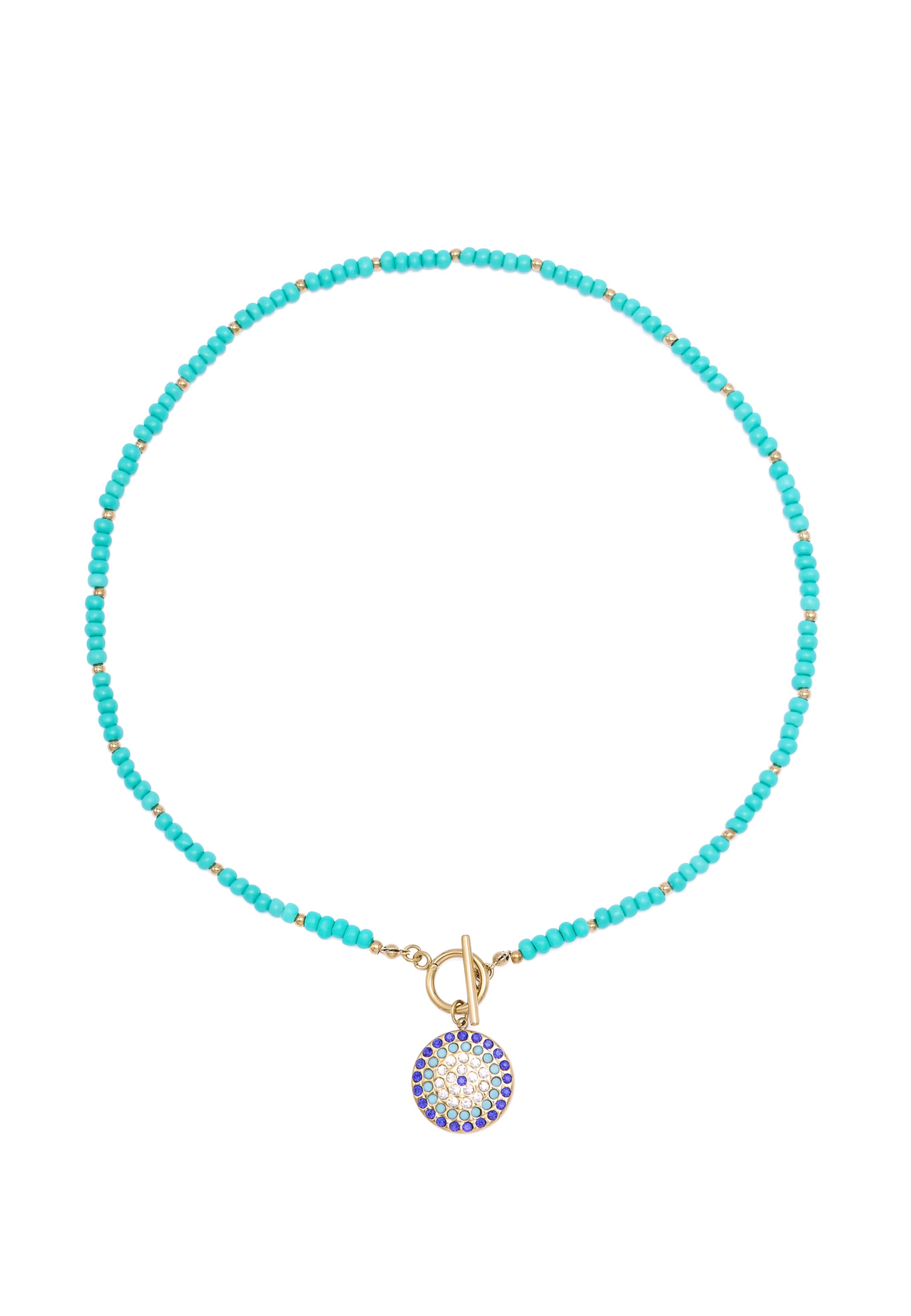 IZIA - Cadena en azul: frente
