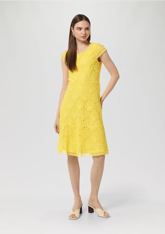 COMMA Summer Dress in Yellow: front