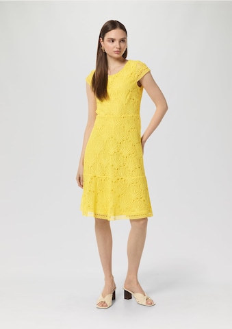 Robe d’été COMMA en jaune : devant