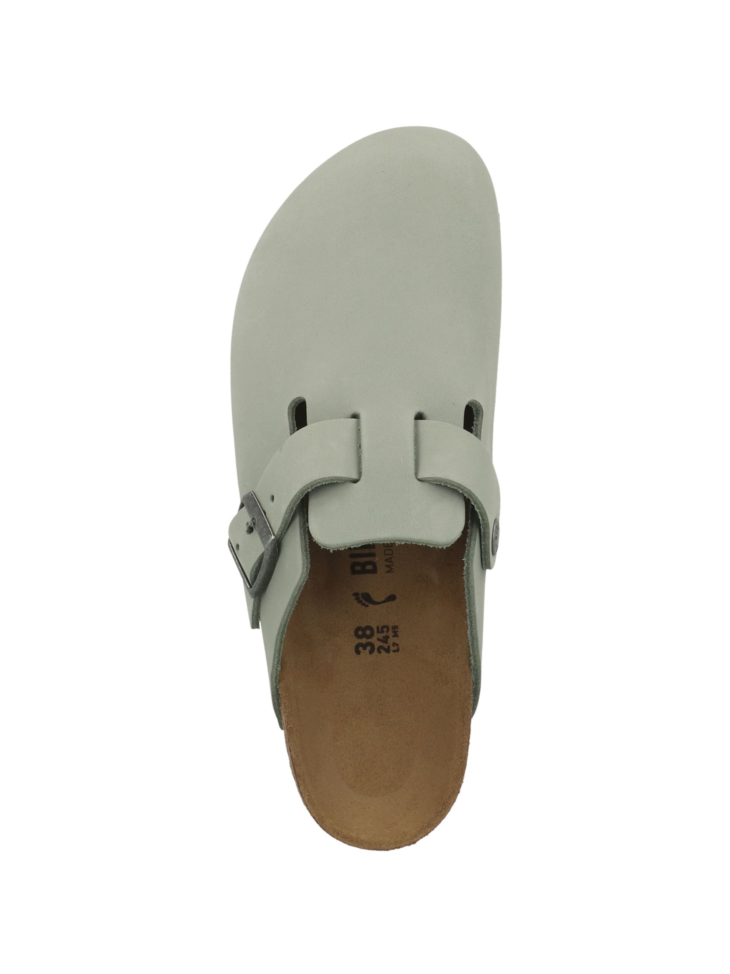BIRKENSTOCK - Sapato aberto 'Boston' em verde