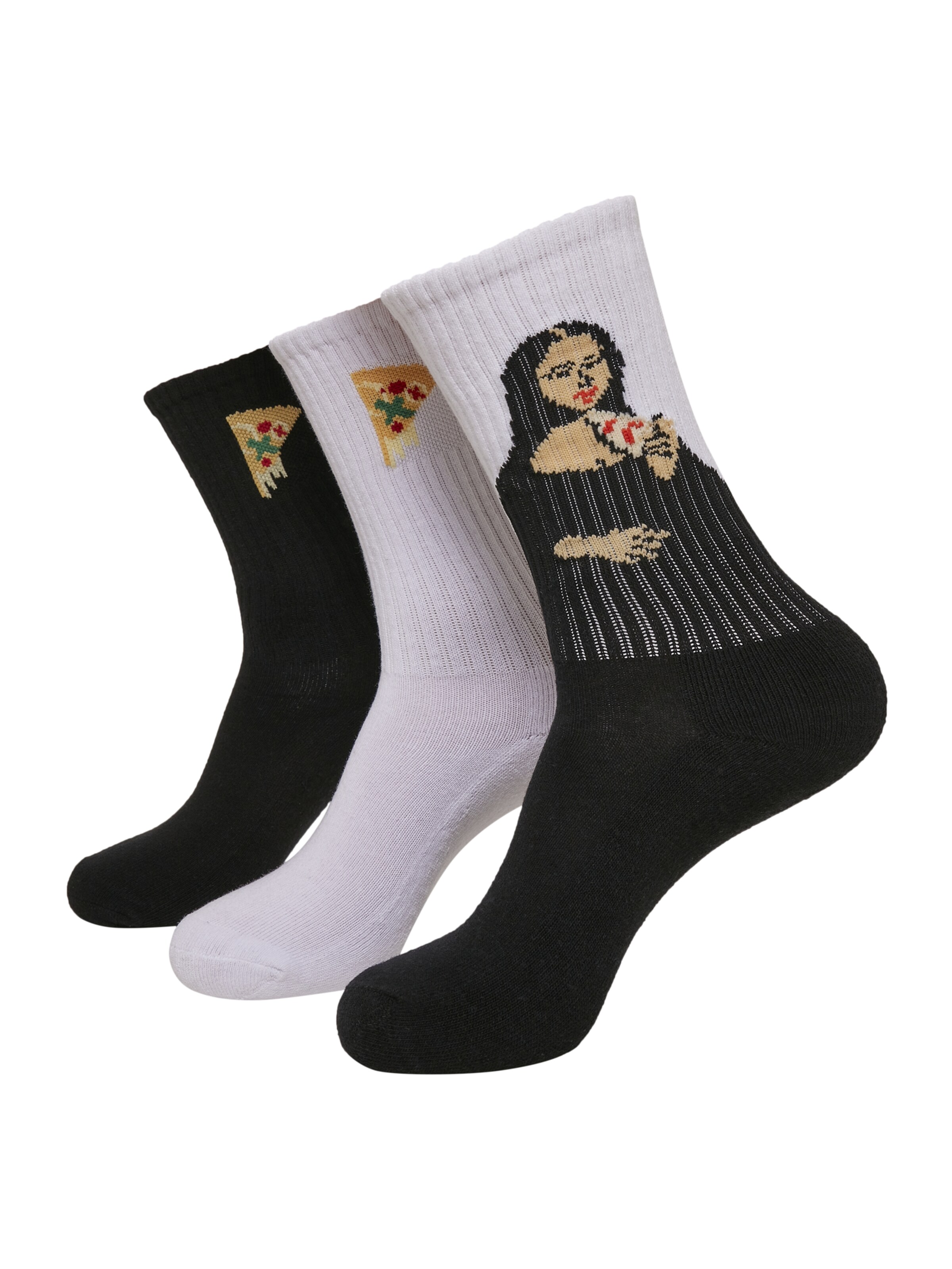 Mister Tee Regular Sokken in Zwart: voorkant