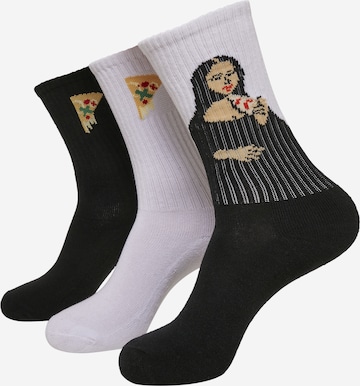 Regular Chaussettes Mister Tee en noir : devant