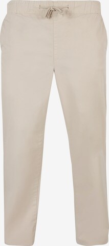 regular Pantaloni di Urban Classics in beige: frontale