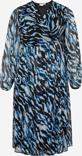 EVOKED Dress 'FALIA' in Blue / Grey / Black, Item view