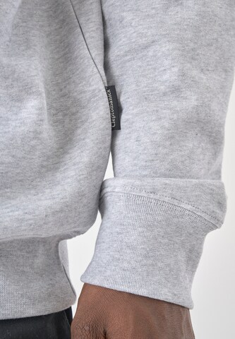 Cleptomanicx Sweatshirt 'Hooded Ligull Classic' in Grau