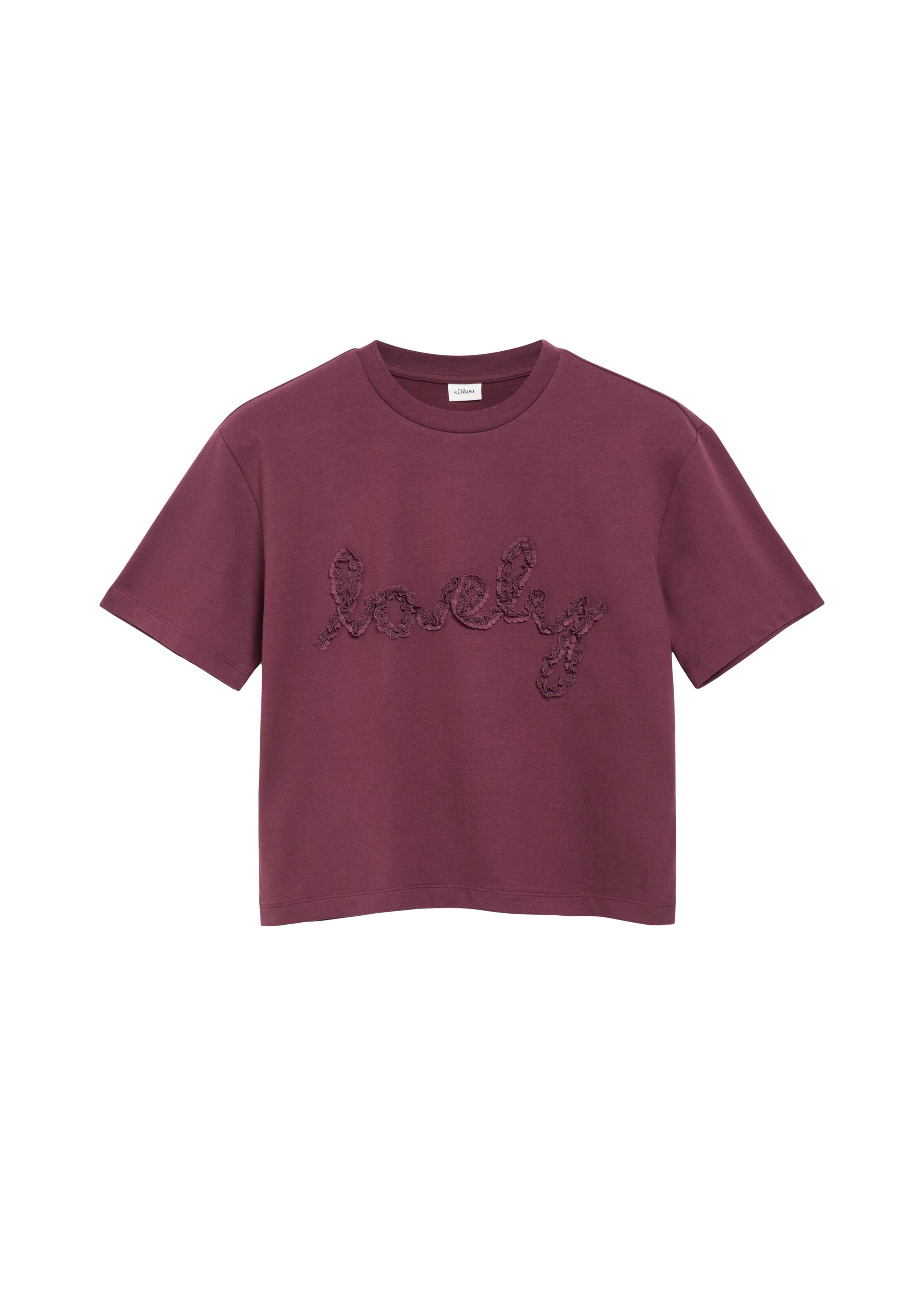 s.Oliver Shirt in Rood: voorkant