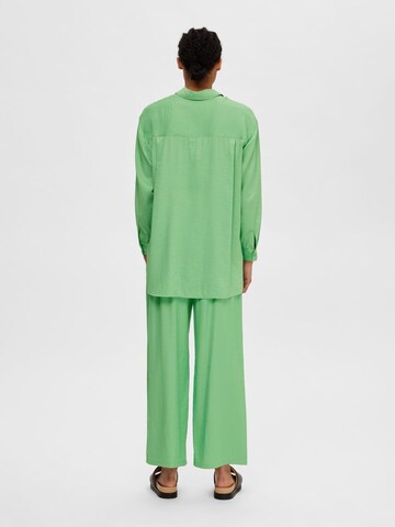 SELECTED FEMME Bluse i grøn