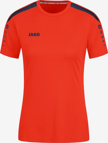 JAKOTehnička sportska majica 'Power' - narančasta boja: prednji dio