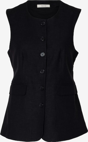 SELECTED FEMME Brezrokavnik 'SLFILUNA' | črna barva: sprednja stran