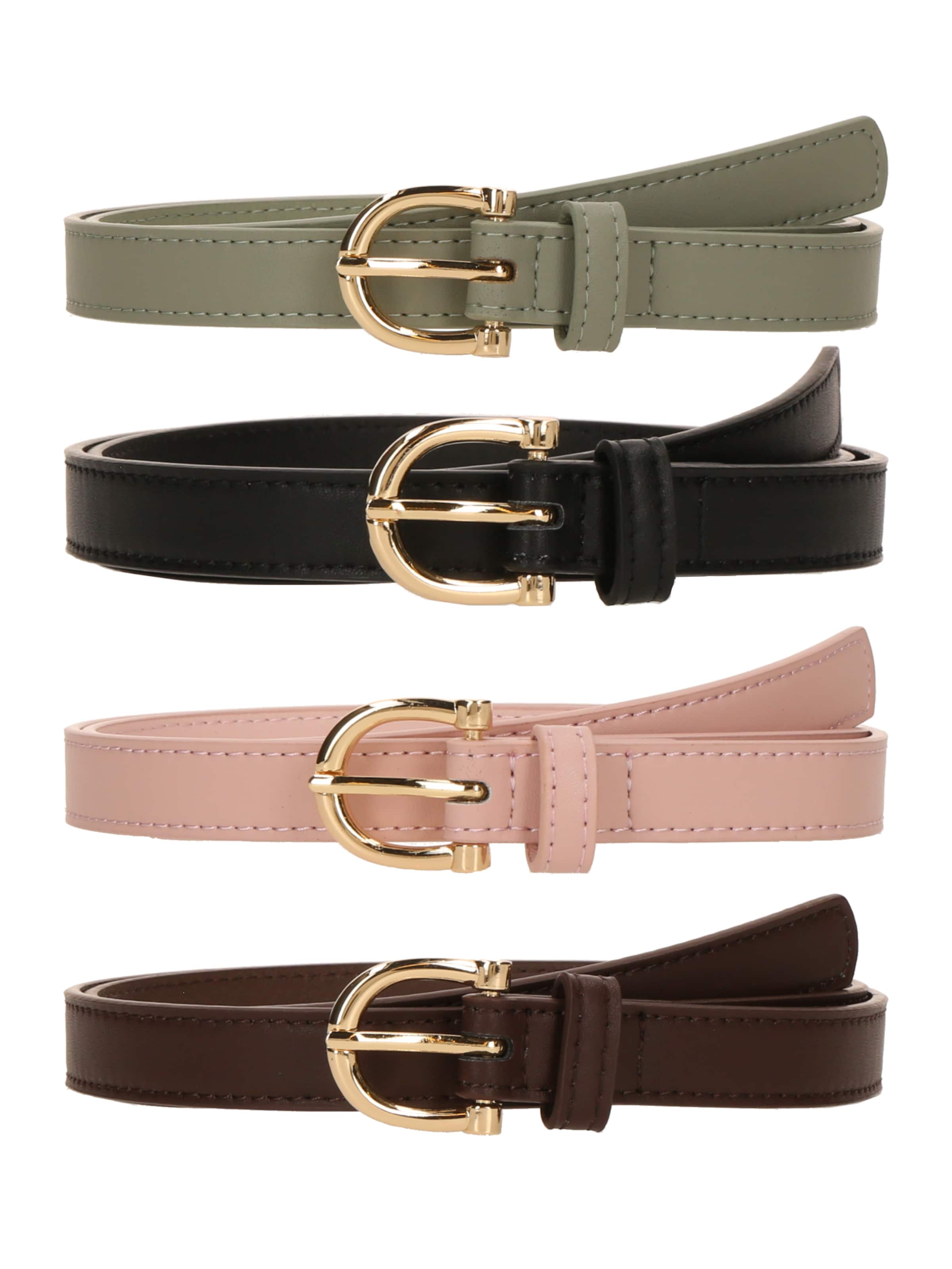 Cintura di studioselect in marrone: frontale