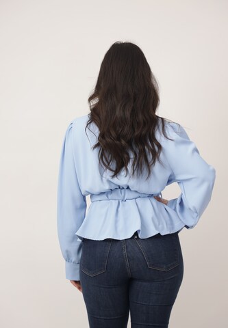 Camicia da donna di Elara in blu