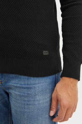 !Solid Gebreid vest 'Kody' in Zwart
