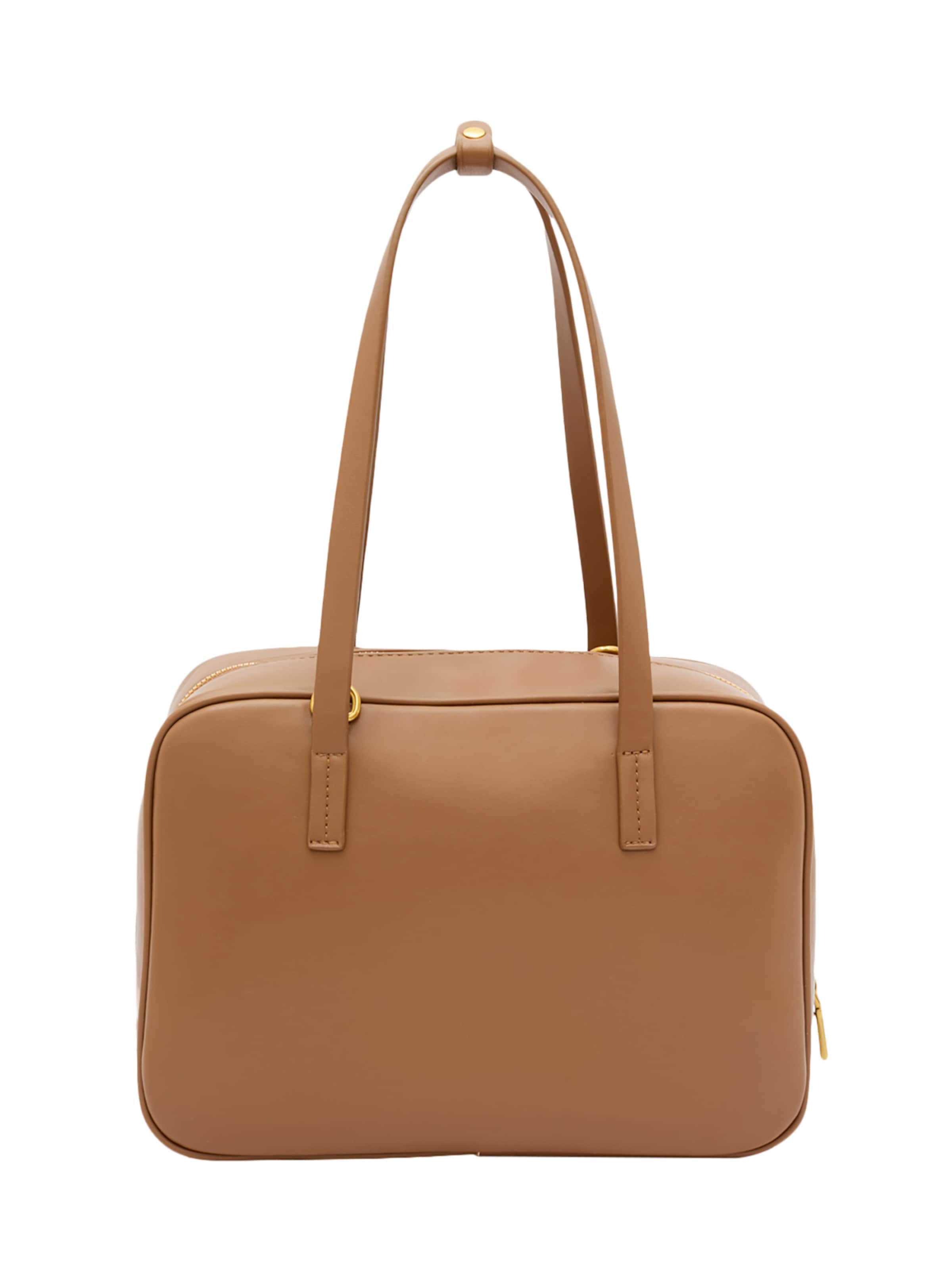 Borsa a spalla di NALì in marrone: frontale