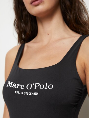 Marc O'Polo Bralette Swimsuit ' Stockholm (Essentials) ' in Black