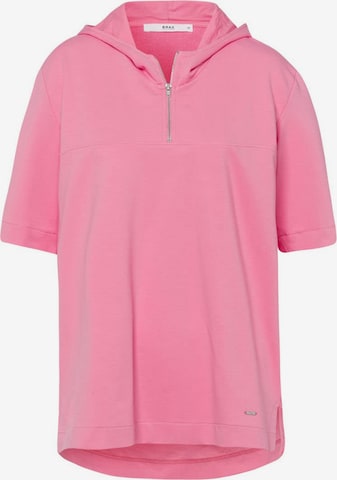 BRAX Sweatshirt 'Brooke' in Pink: predná strana