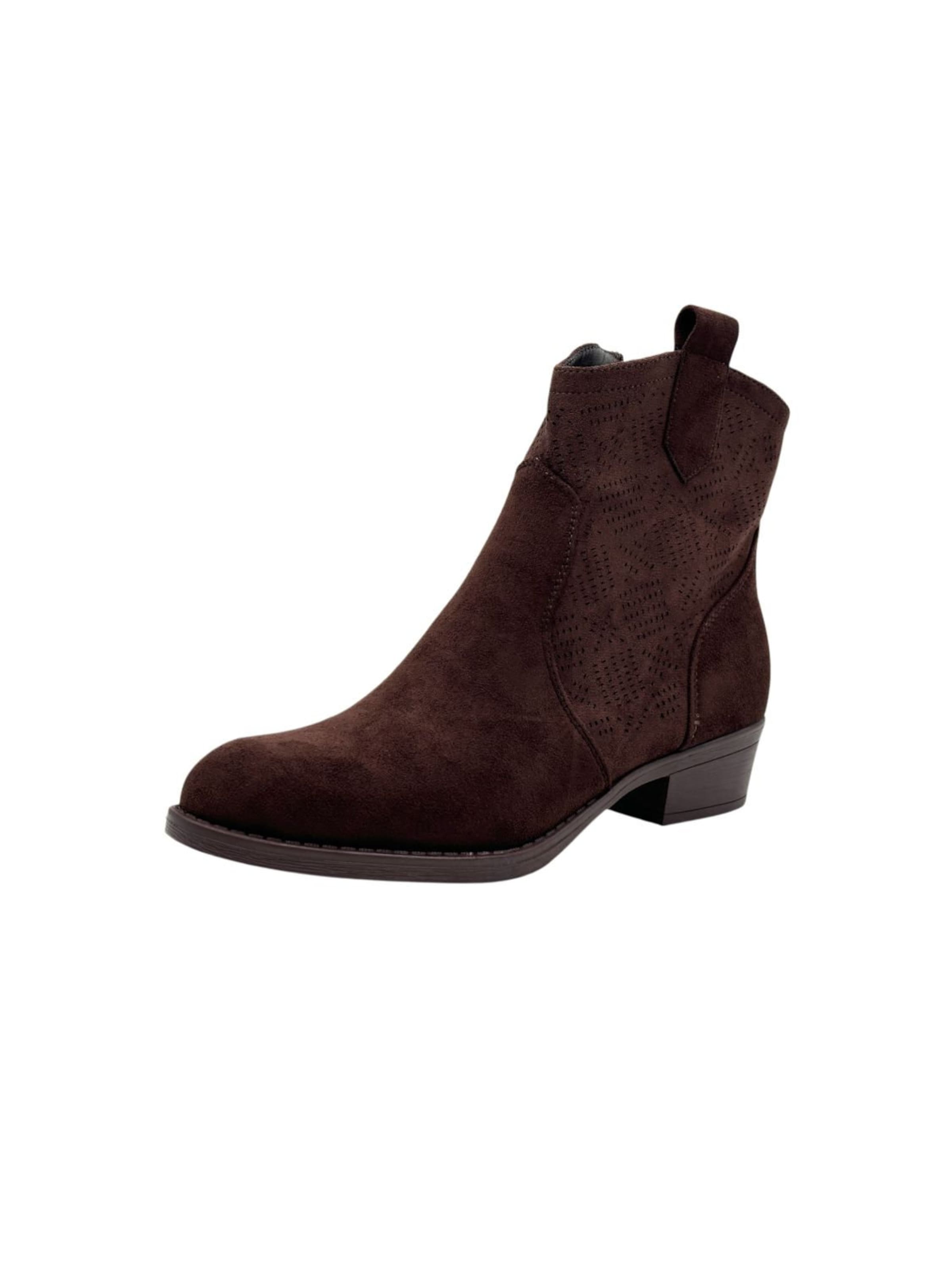 Nowaland Chelsea Boots in Brown: front