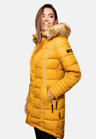 Cappotto invernale 'Papaya' di NAVAHOO in giallo