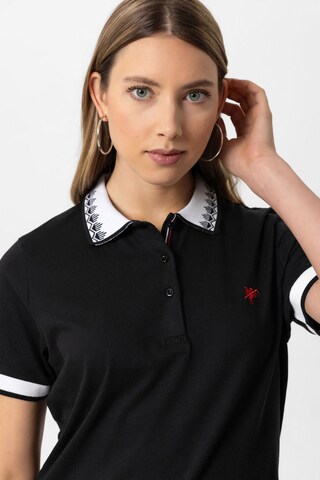T-shirt 'CAROL' DENIM CULTURE en noir