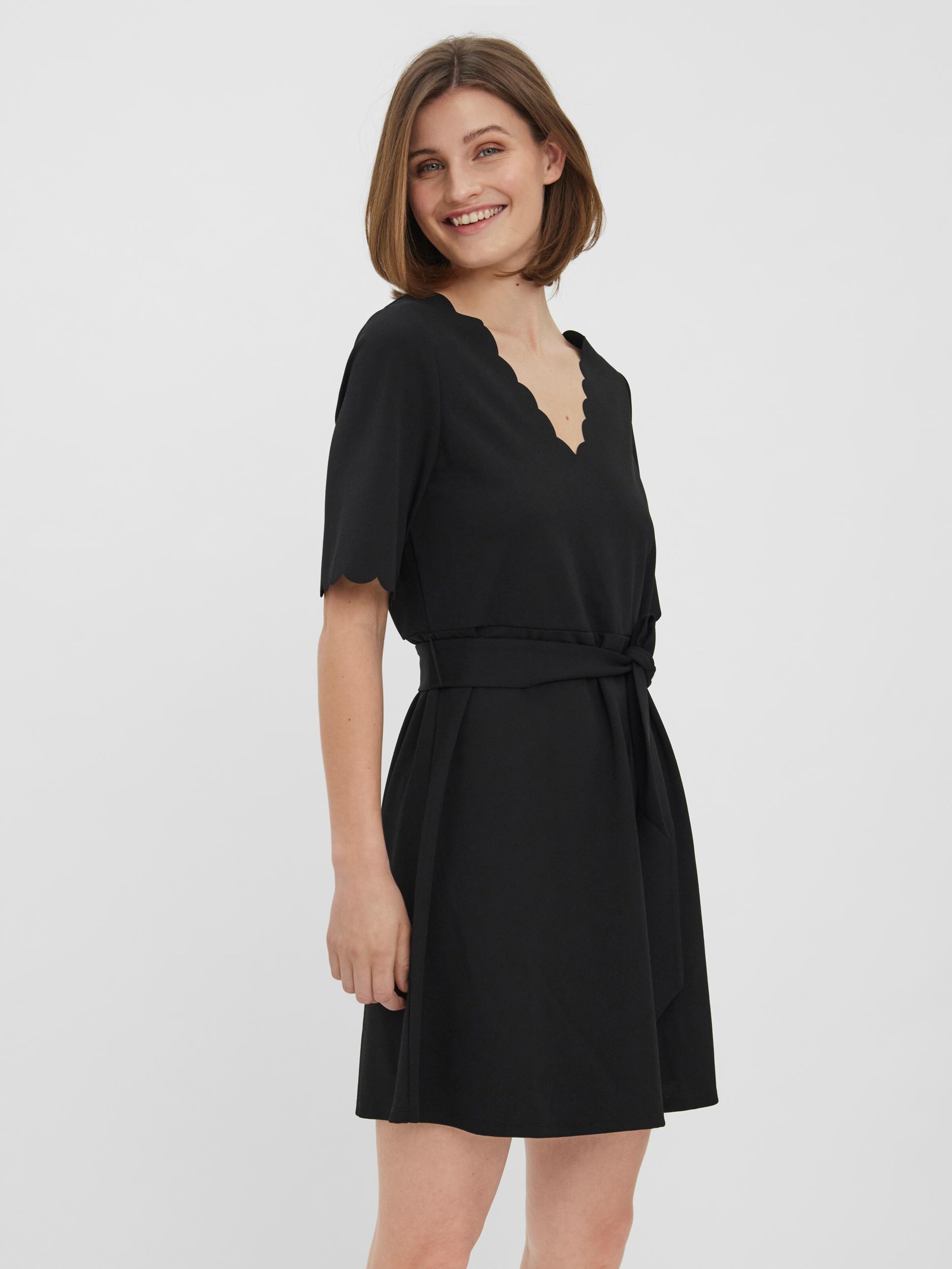 Frauen Kleider VERO MODA Kleid 'Wendy' in Schwarz - EP96098 Frauen Kleider VERO MODA Kleid 'Wendy' in Schwarz - EP96098