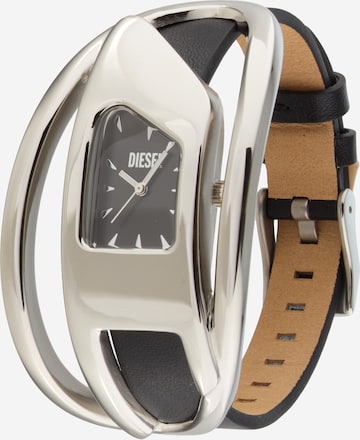 DIESEL Analoginen kello värissä hopea: etupuoli