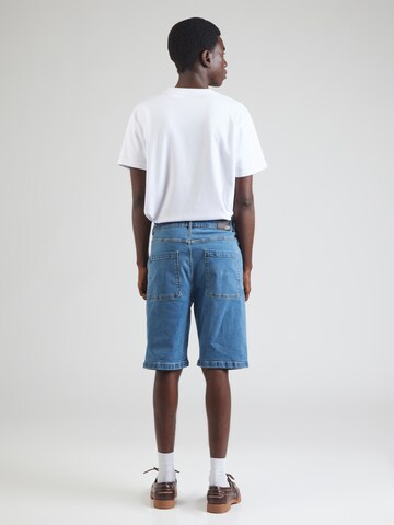 Denim Project Широка кройка Дънки с набор в синьо