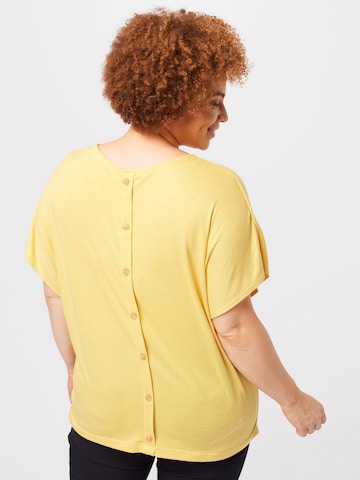 T-shirt Tom Tailor Women + en jaune