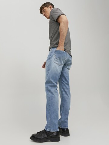 JACK & JONES Tapered Jeans 'Mike Original' in Blau