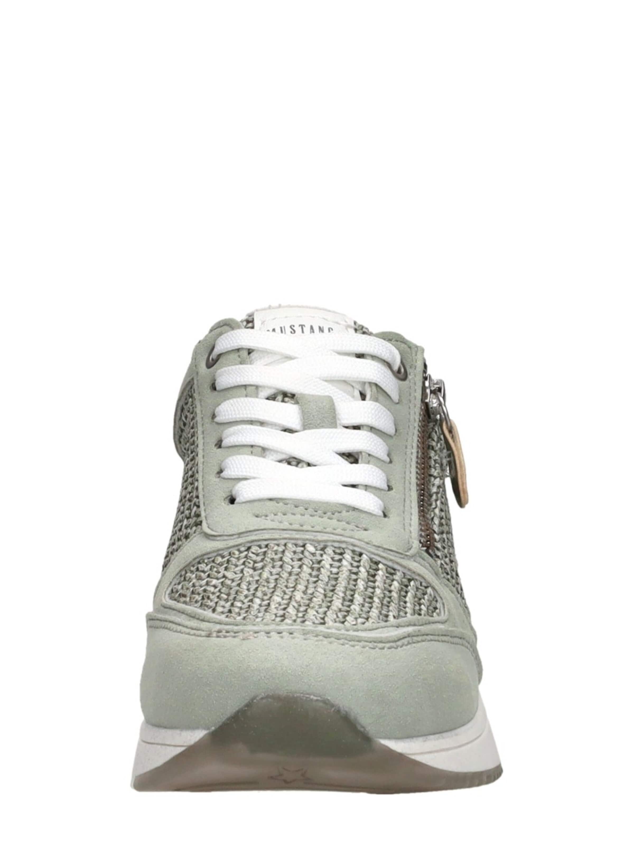 MUSTANG Sneakers laag 'Sneakers Laag' in Groen