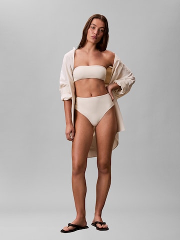 Calvin Klein Swimwear Bikinihose 'Essentials' in Beige