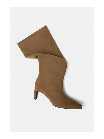 Bottes Pull&Bear en beige